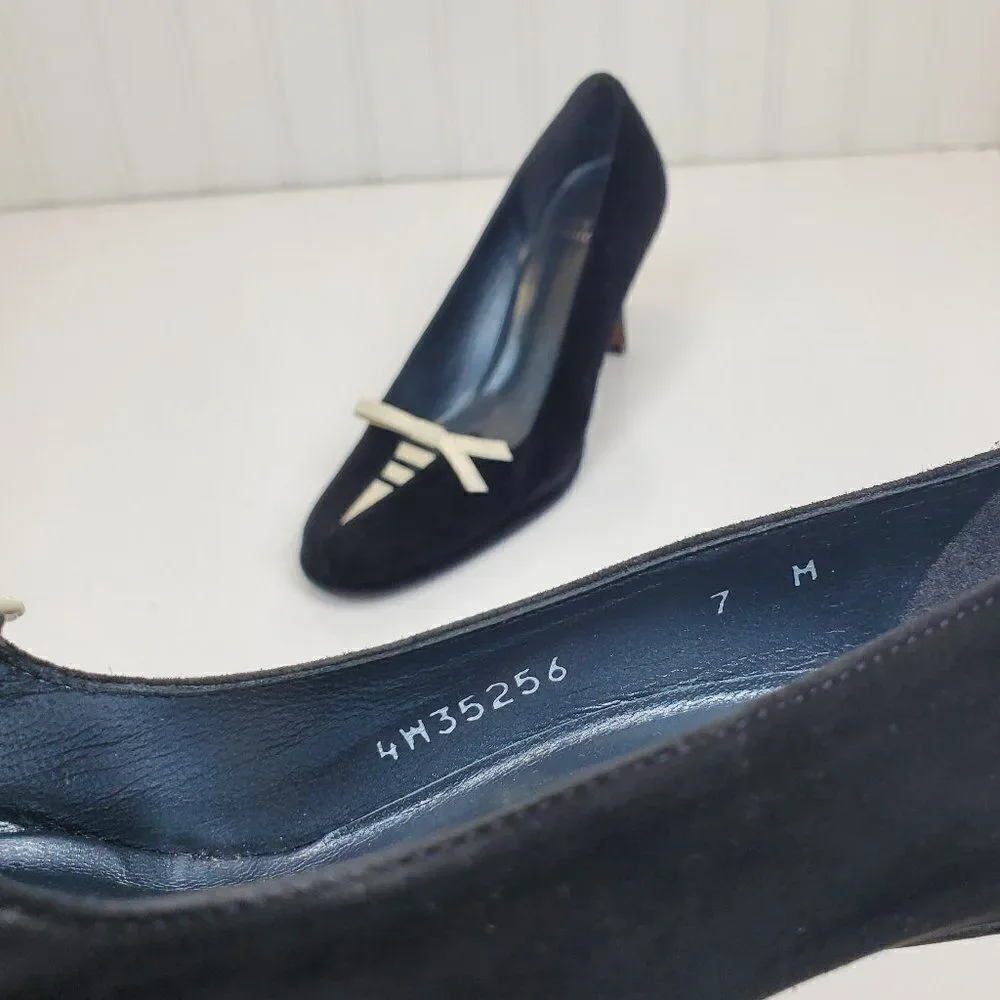 Stuart Weitzman Leather Suede Pumps SH-005